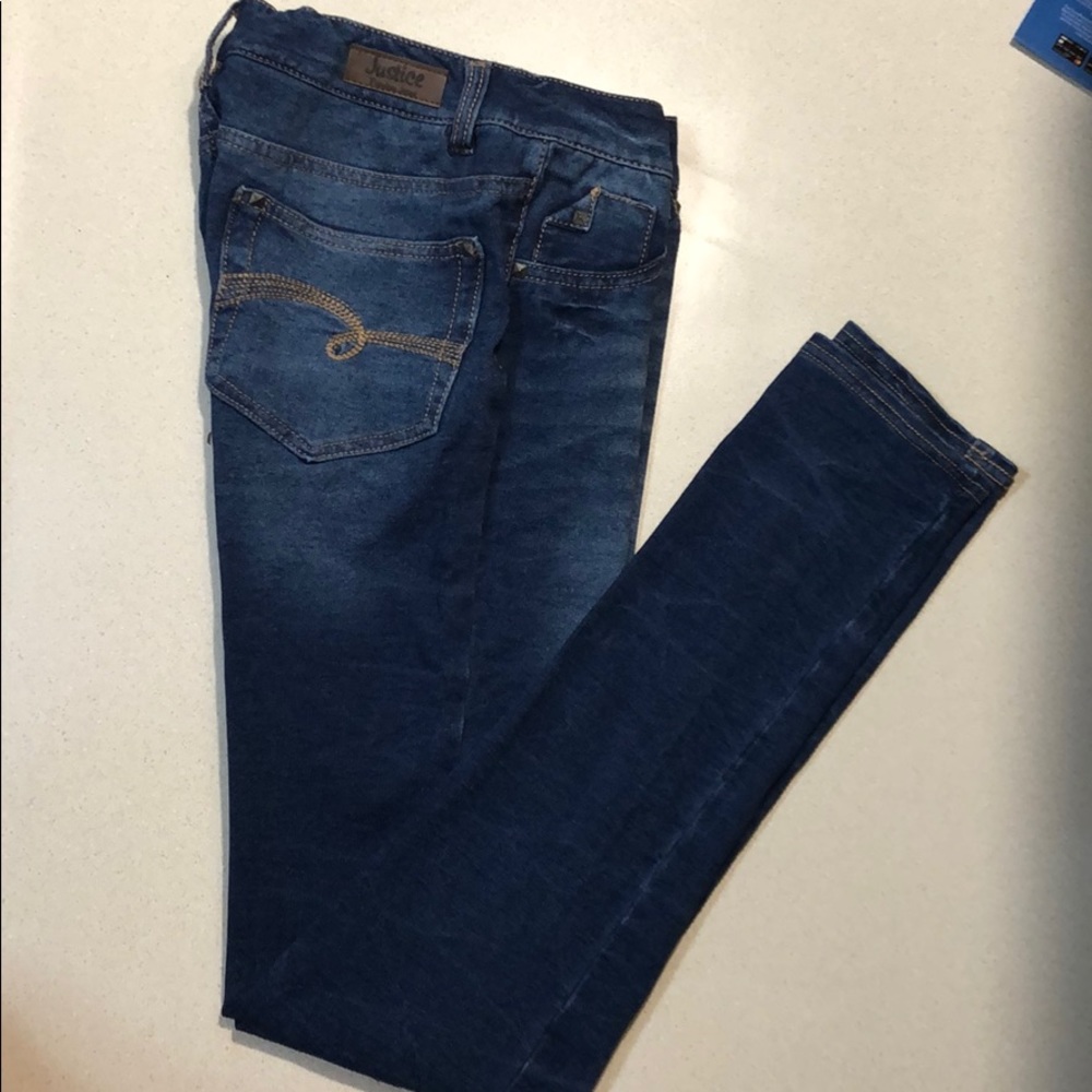 NWOT Girls Justice Premium Jean Jegging Size 14R